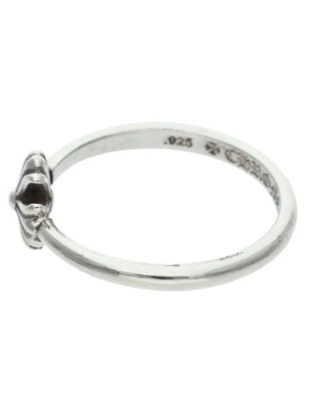 Chrome Hearts Bubblegum CH Pls Plus Silver Ring